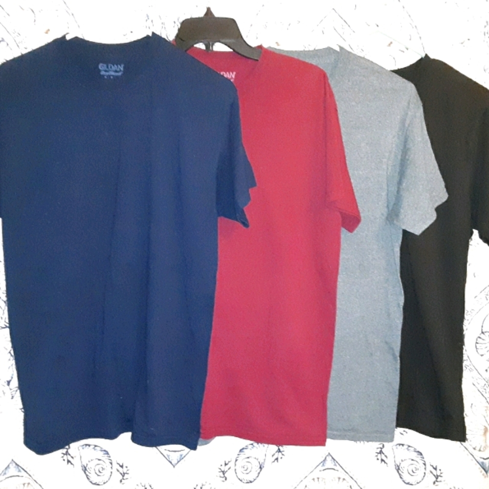 4 - Pack Solid Men's Tees
